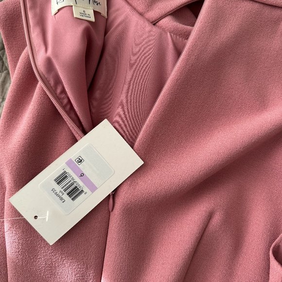 NWT Harper Rose Tie Neck Sheath Dress (Sz M) - Picture 6 of 8